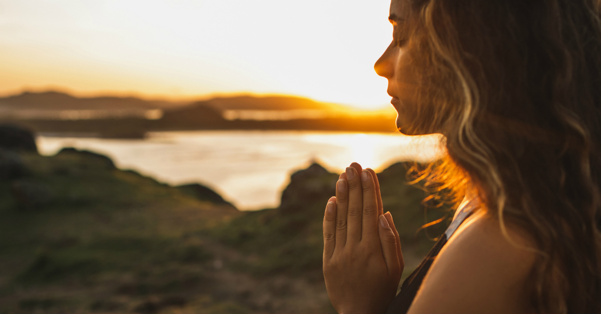 Woman holding heart — Spirit-filled life